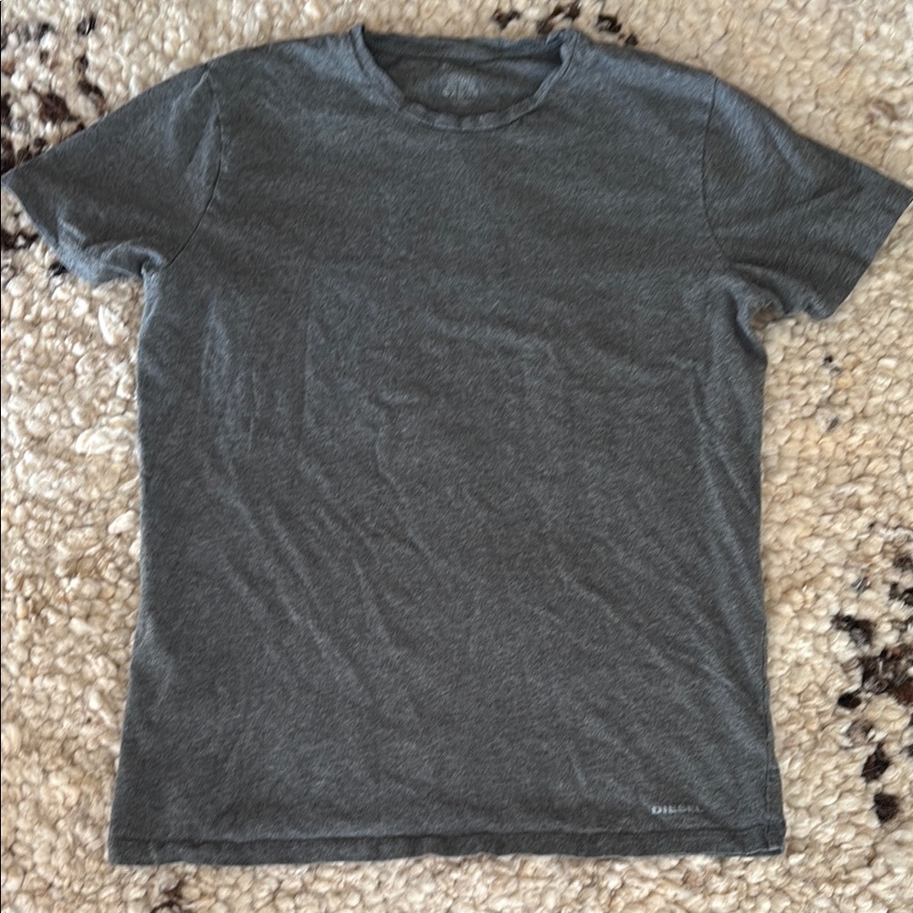 Diesel Men's Gray T-Shirt